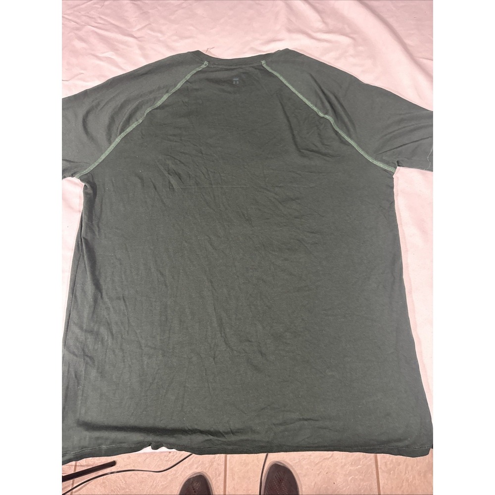NEW Tommy John [ Medium ] MEN Crewneck T shirt in Dark‎ Green  #U1356 - Picture 6 of 9
